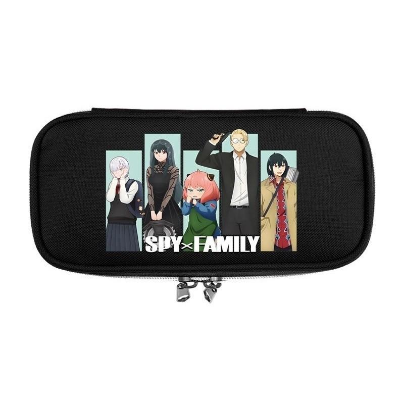 Spy Family Anime School Handheld Pencil Case Stationery Box