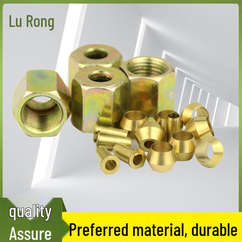 

Комплект разъемов и заклепок для тормозной и воздушной трубки Lurong из нейлона