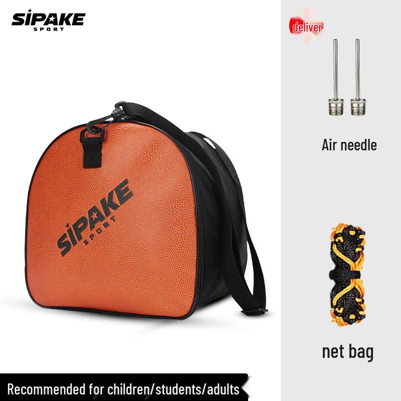 

In Stock Large Capacity Waterproof PU Basketball Bag with Printed Logo for Training & Competition - Single Shoulder & Crossbody One Size