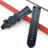 Butterfly Buckle Watch Strap Black Watch Band Silicone Rubber Watch Band Replacement For Panerai Strap Tools Steel Buckle - ya