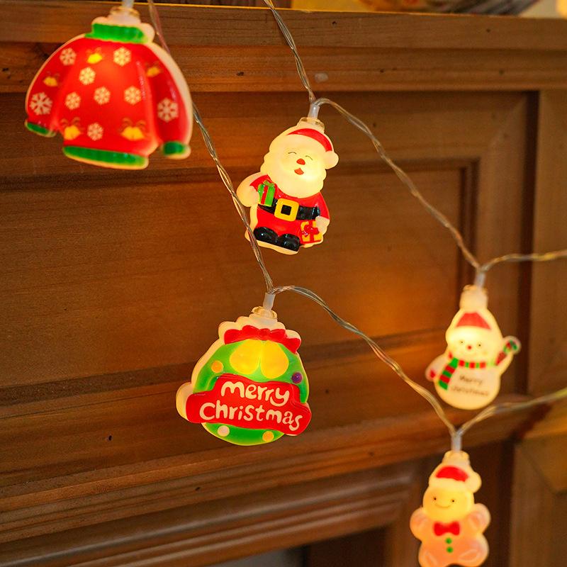 Cute Christmas LED String Lights – Suitable for Christmas Trees, Home Decor, and Parties.
