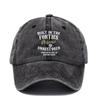 Verstellbare Vintage-Kappe für Damen und Herren für Outdoor-Wanderungen und Bergsteigen