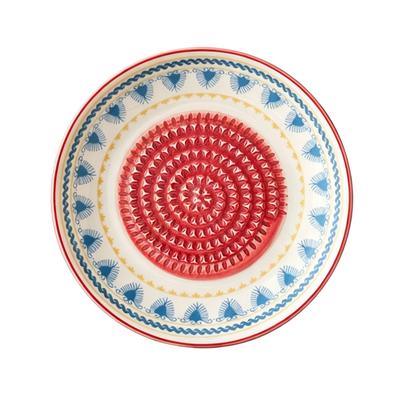 Keramik Knoblauch Reibplatte Schüssel, Manuelles Ingwer Obst Zester Reibe Schale, All-in-One Zubereitung Misch Serviertablett, Moderne Minimalistische Küche