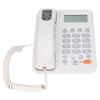 KXT2029CID Office Phone Office Hotel Home Fixed Landline Support Free Battery Extension Interface(White )