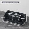 Resin Bathroom Toothbrush Holder Household Items Dressing Table Storage Rack Multifunctional Toothbrush Holder