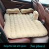 OEING Wave Pattern Inflatable Car & Home Air Mattress