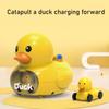 Children's ejection inertia toy car, Little Yellow Duck model ejection mother child car, puzzle parent-child interactive toy gif