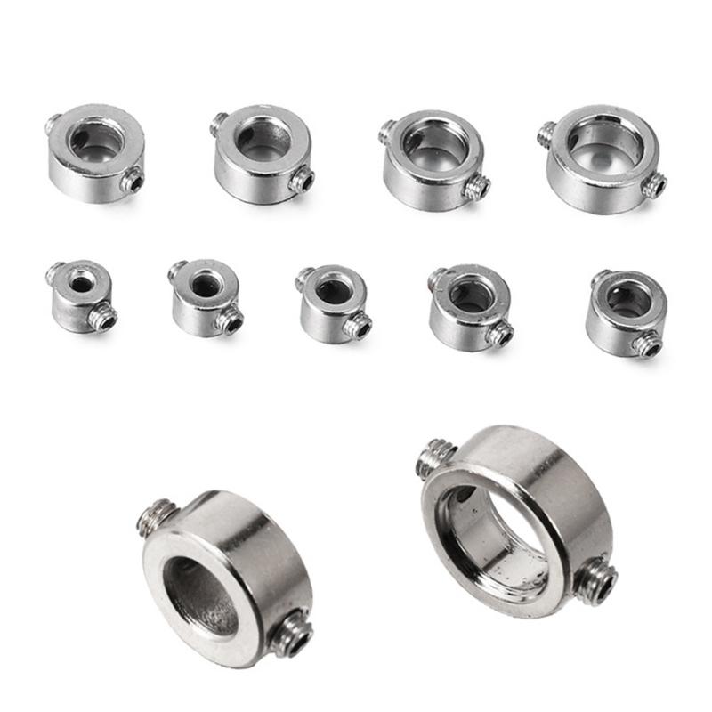9Pcs Drill Bit Depth Stop Drilling Limit Rings Drill Bit Stop Collar Set Stop Bit Collar Set Drill Tool with Wrenches