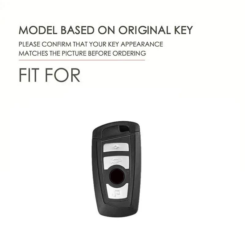 Grey TPU Car Key Case Cover Protector Shell for BMW 1 3 5 7 Series X1 X3 X4 X5 F10 F15 F16 F20 F30 F18 F25 M3 M4 E34 Accessories
