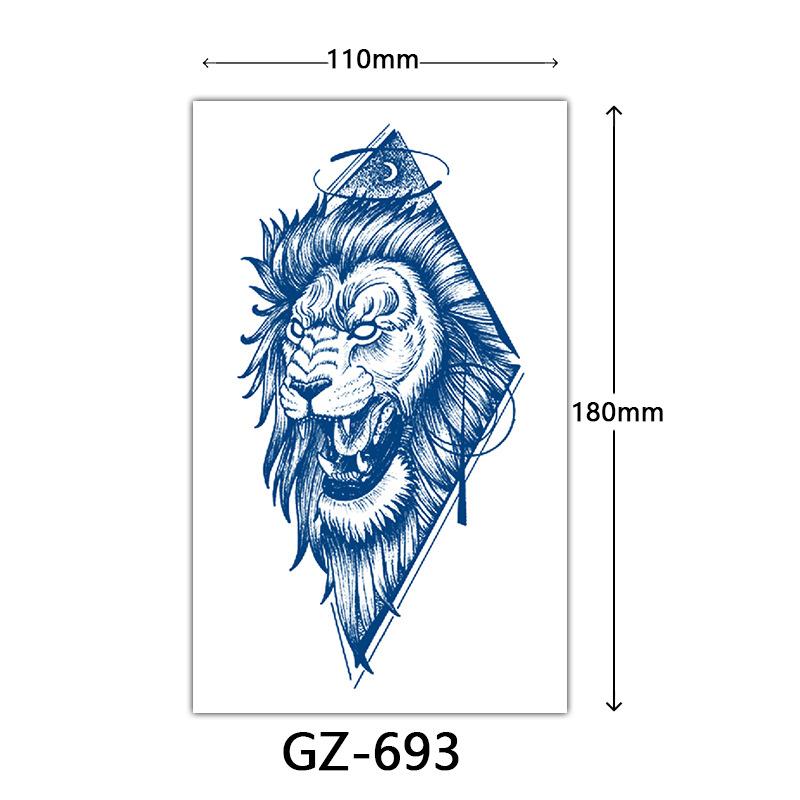 Autocolante Tatuaj cu Suc, Autocolante Tatuaj Herbal, Autocolante Tatuaj Semi-Permanent cu Litere Engleze Tatuaj