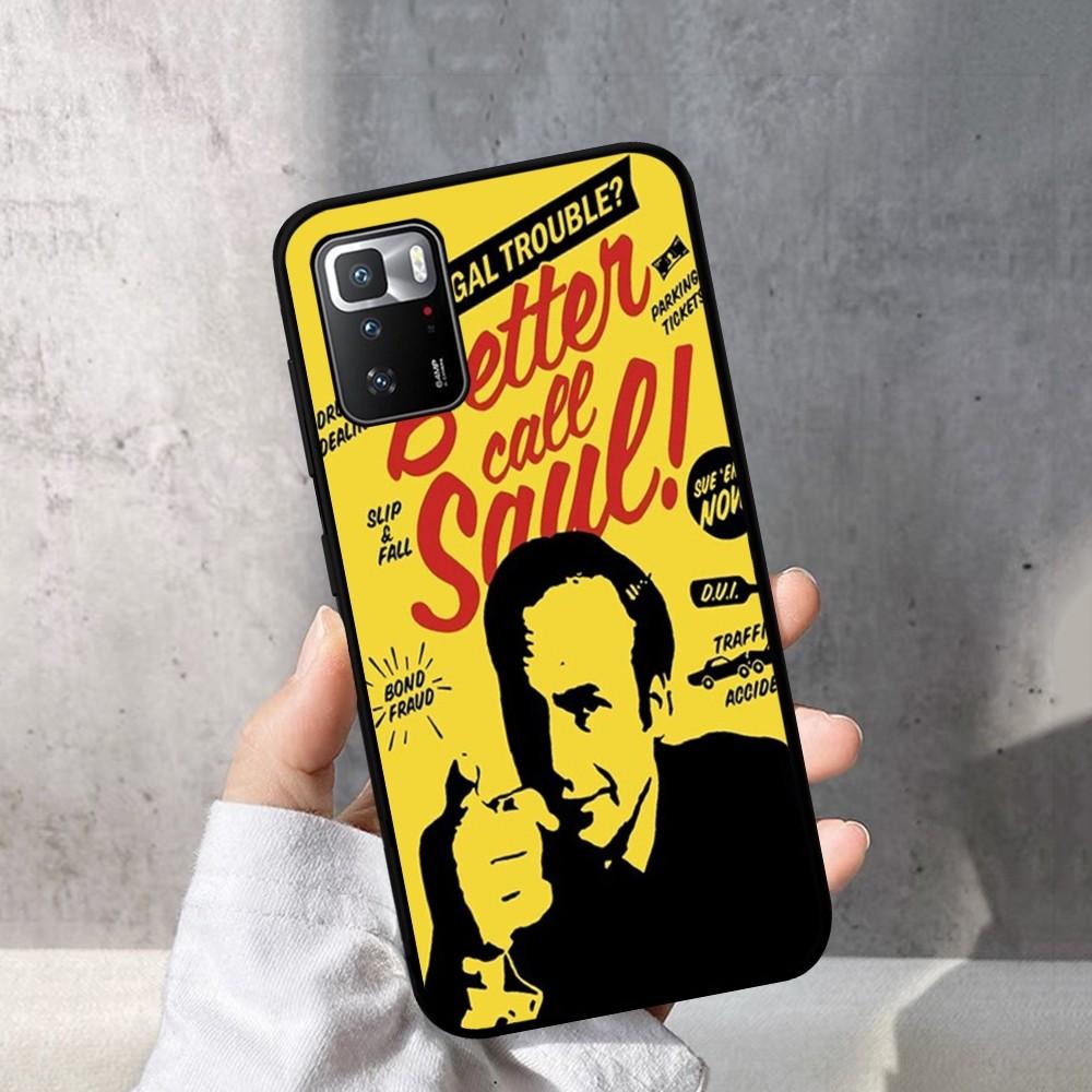 Better Call Saul Phone Case For Redmi Note 4 X 5 A 6 7 8 T 9 9S 10 11 11S 11Epro Poco M3 Pro