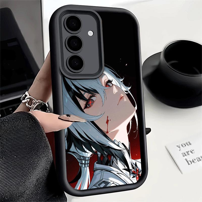 Phone Case for Samsung Galaxy S26 S25 Ultra S24 FE Genshin Impact Arlecchino Shell S23 Plus S22 + S21 S20 5G Soft Silicone Funda