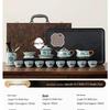 Anmu Tangfeng 2026 Blue and White Ru Kiln Kung Fu Tea Set