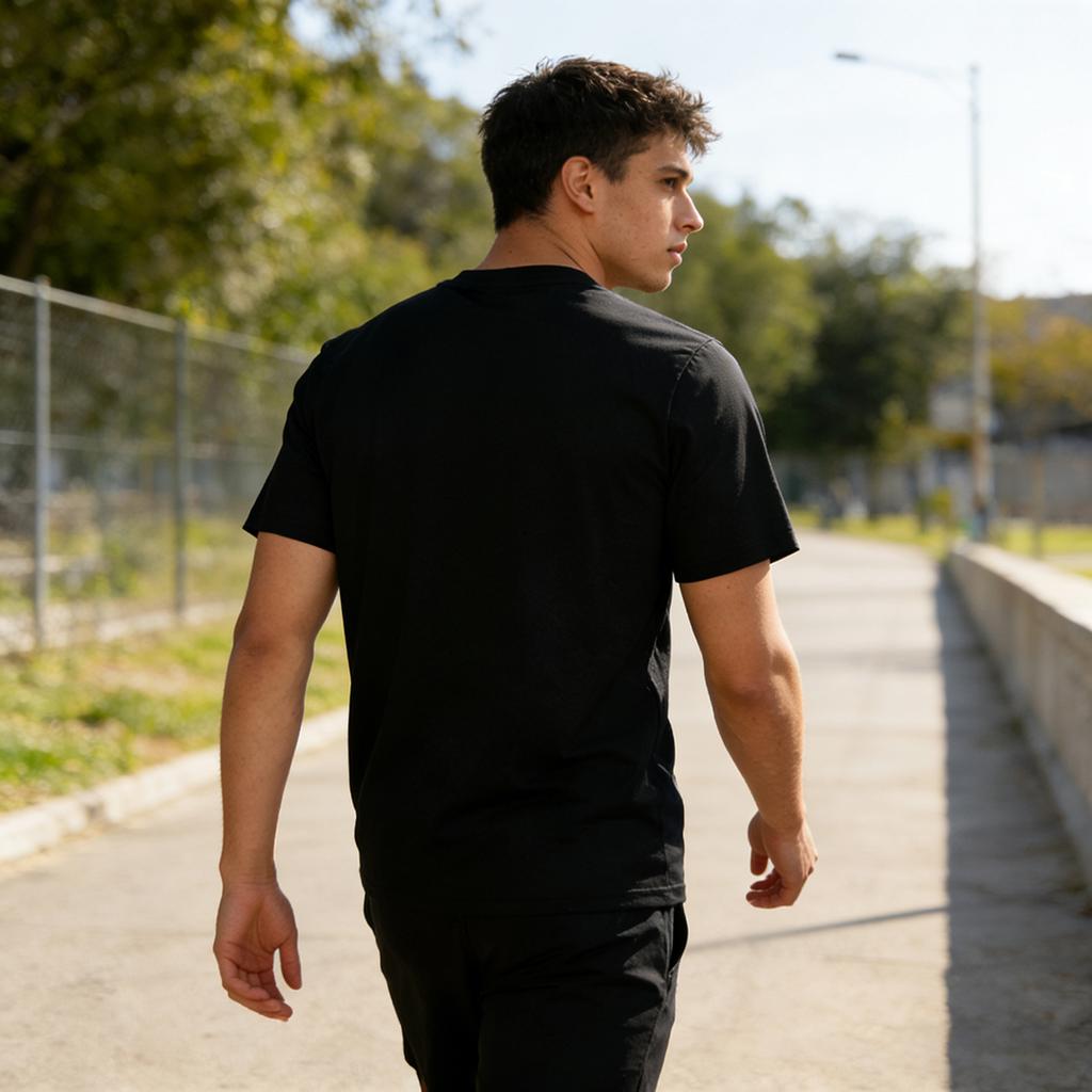 Adidas Sports Fashion Casual Breathable Round Neck Short Sleeve T-Shirt Unisex Tops ADICLTS24CS-BW