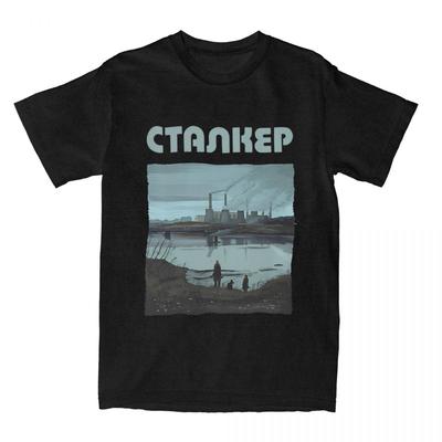 Stalker 2 Rundhals-T-Shirt Fisch aus dem Wasser T-Shirt 2026 Sommer Unisex Damenmode Baumwolle Street Y2K Stil Übergroßes T-Shirt