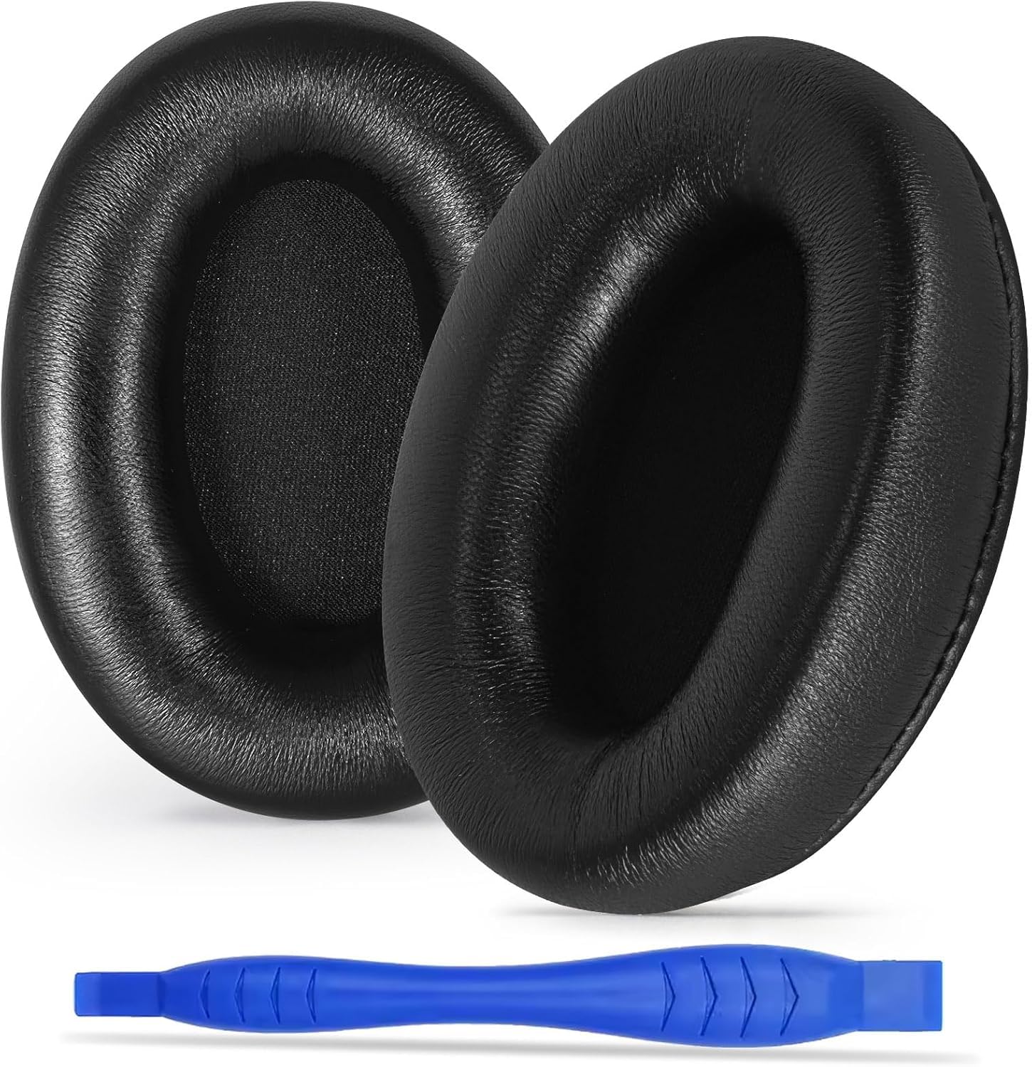 

Replacement ear pads for Sony genuine lambskin leather ear pad softer acoustic memory extra thick WH-1000XM3 noise-canceling headphones, cushions, чорний