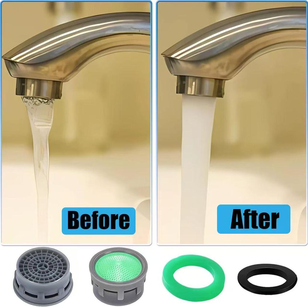 Hot and Cold Faucet Anti-Splash Aerator Nozzle Filter