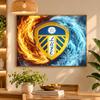5D Diamond Painting Leeds United Football DIY Full Drill Diamond Art Kit Home Decoration