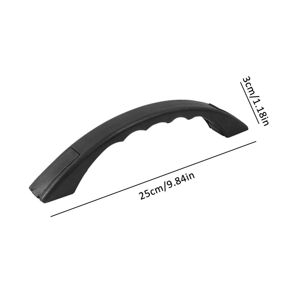 

RV Handrails For Steps RV Waterproof Safety Handle Bar Replacement Safety Automotive Assist Bar For Steps Camper Trailer Entry чорний