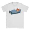 Pumuckl Got Tired And Went To Sleep Cotton Tshirt For Male Beach Vintage T Shirts Harajuku Tees Plus Size Print Tops