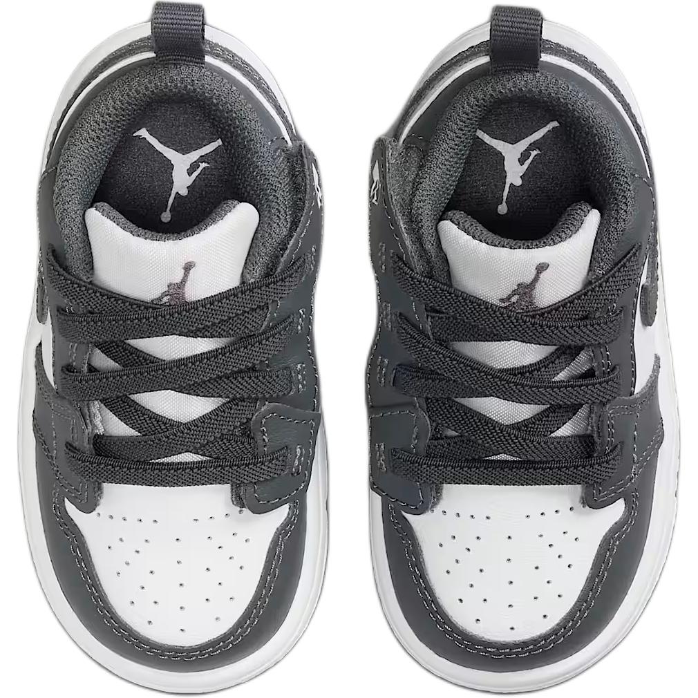 New Jordan 1 Abrasion Resistant Low Top Toddler Shoes Iron Gray Infant And Toddler DR9747-044