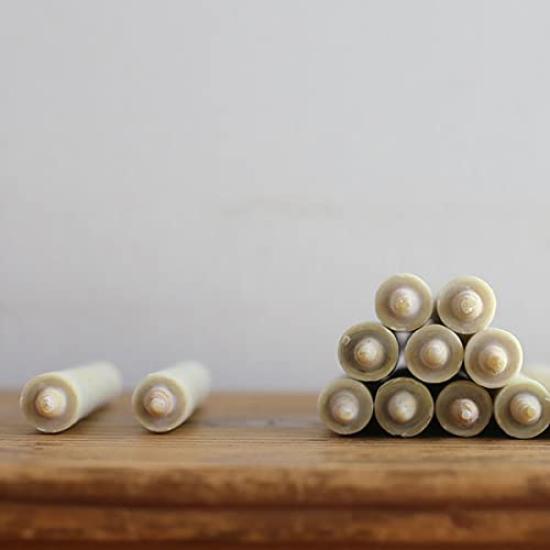 Daiyo Japanese Candles, Wax Candles, 2 Momme, Thick and Short, Pack of 50