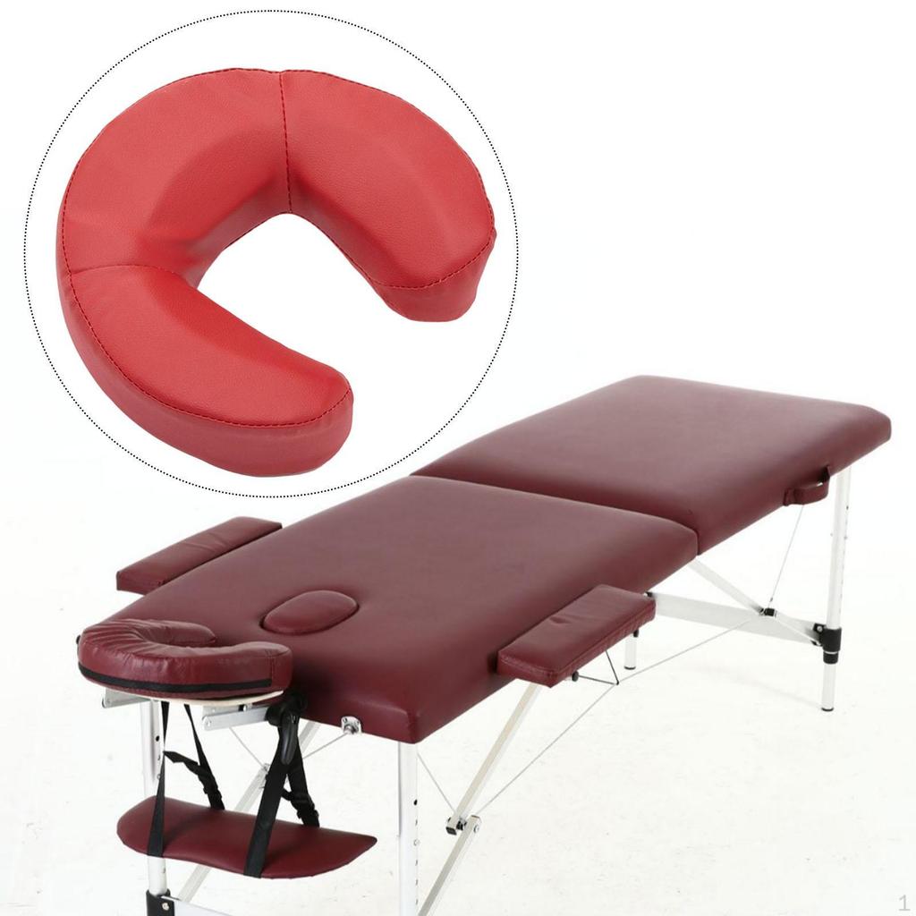 Face Pillow for Massage Chair Cushion Easy to Soft 30x28x7.5cm Head Neck Rest Pad Universal