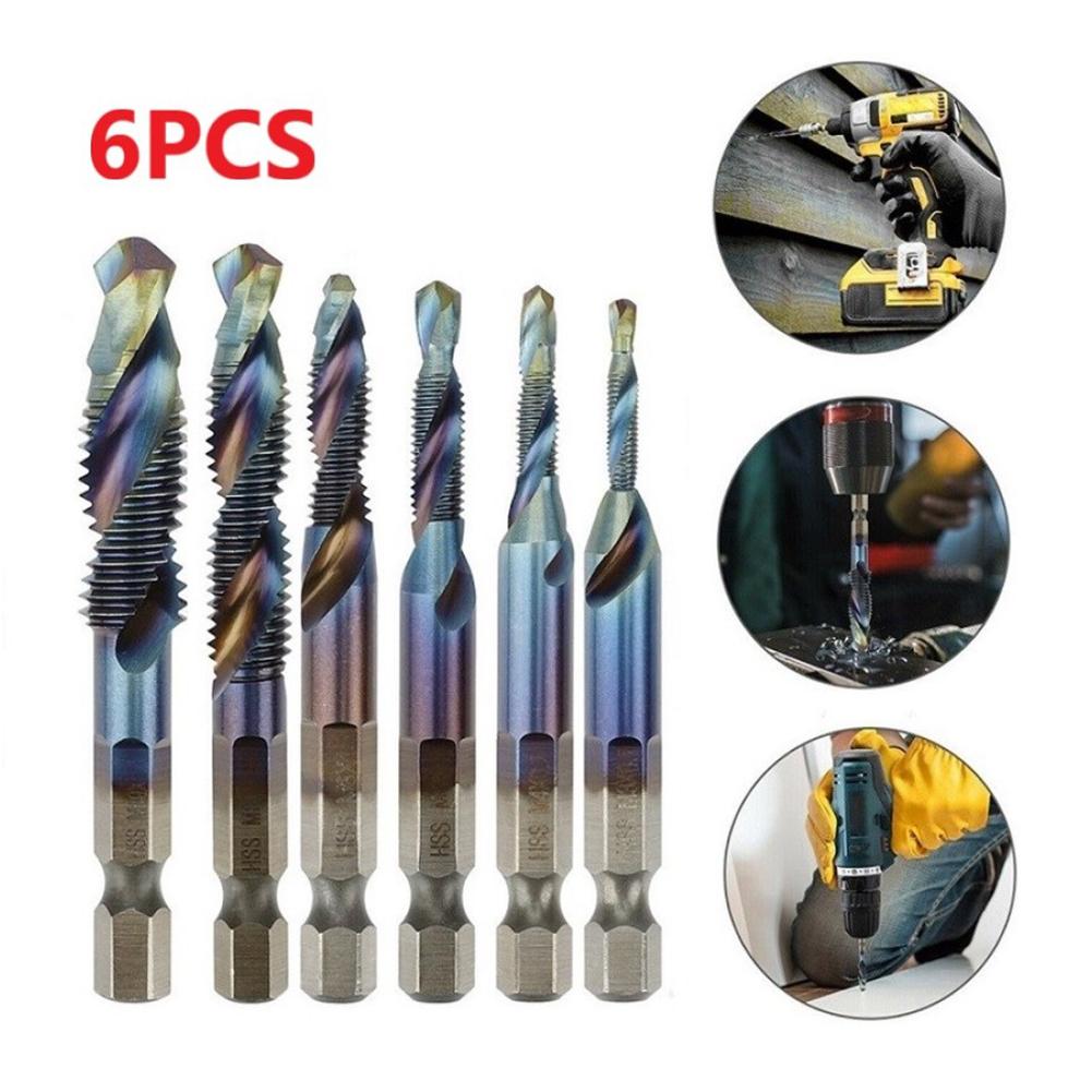 100% zbrusu nová vrtačka na závitníky pro elektrické nářadí s kompozitní šestihrannou stopkou HSS
