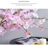 Cherry Blossom Silk Flower Bouquet: Indoor Decor for Living Room, Dining Table, and Floor Arrangement.