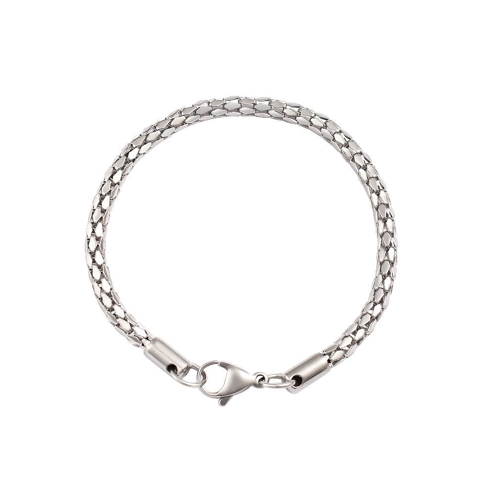 Unisex Simple Cross Hip Hop Bracelet - Versatile Hand Jewelry with Personality