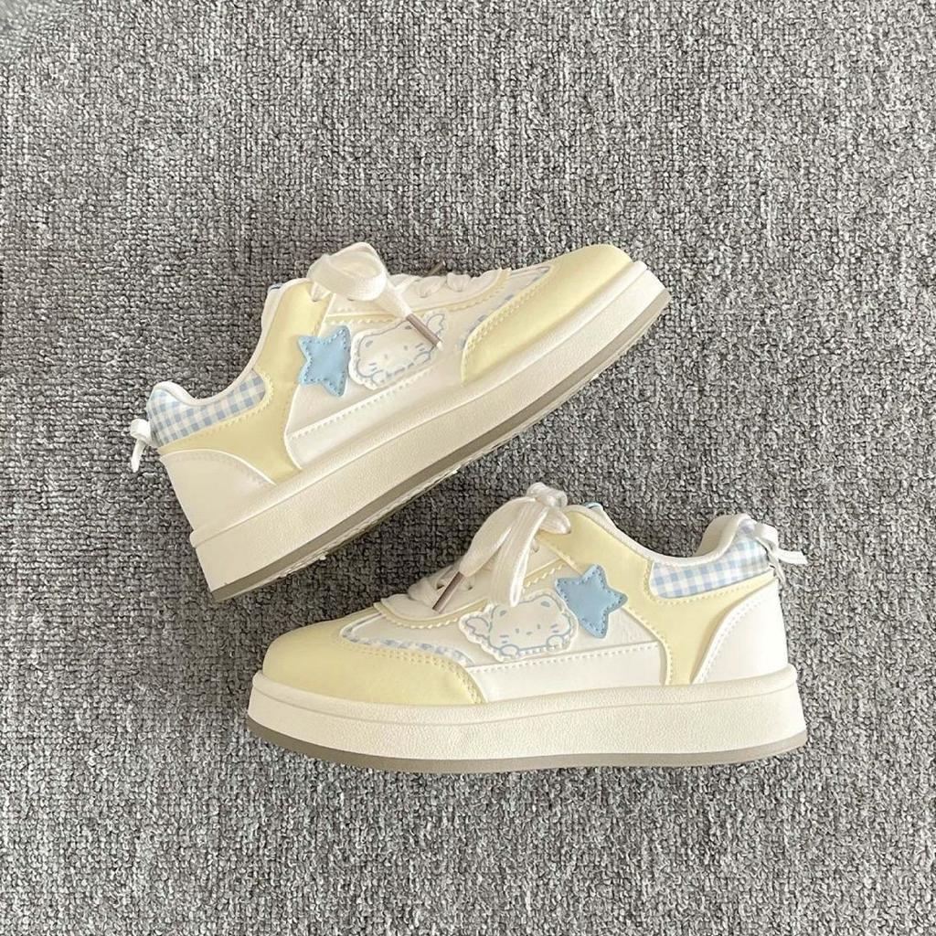 Cute KT cat Korean platform 22 new board shoes ins trendy niche bread shoes
