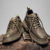 Martin boots autumn British style retro casual leather shoes sports waterproof non-slip heightening boots