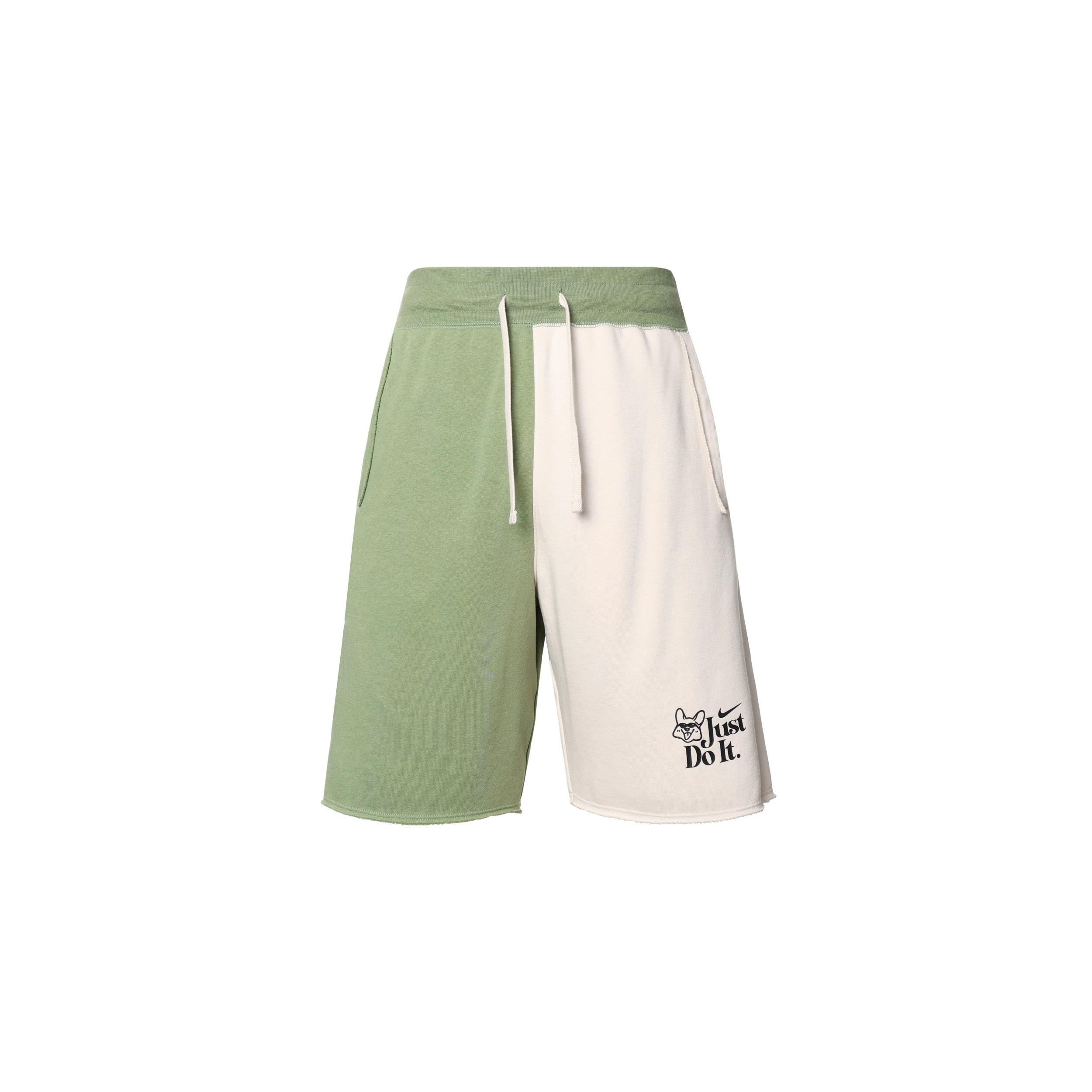 Nike Just Do it Shorts Green White Men s FV1130-386 M
