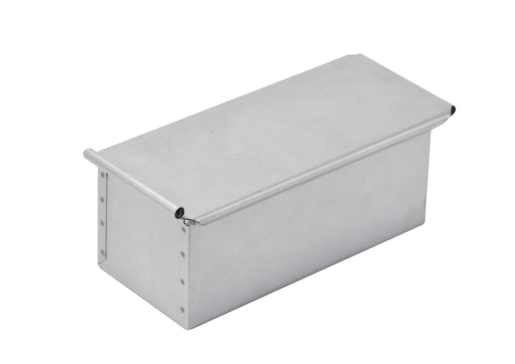 Pearl Metal Bread Baking Pan, 1 Loaf Size, Alumite, Made in Japan, Making Sweets DA-34