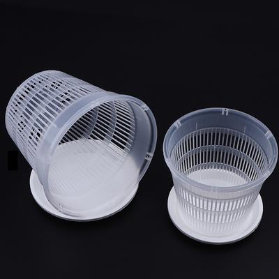 Mesh Pot Root Control Orchid Breathable Growth Container With Tray Drainage Hole Orchid Pot Garden Plastic Pot