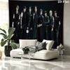 SKZ Wall tapestry, aesthetic printed fabric blanket, suitable for bedroom, living room, and home decor.