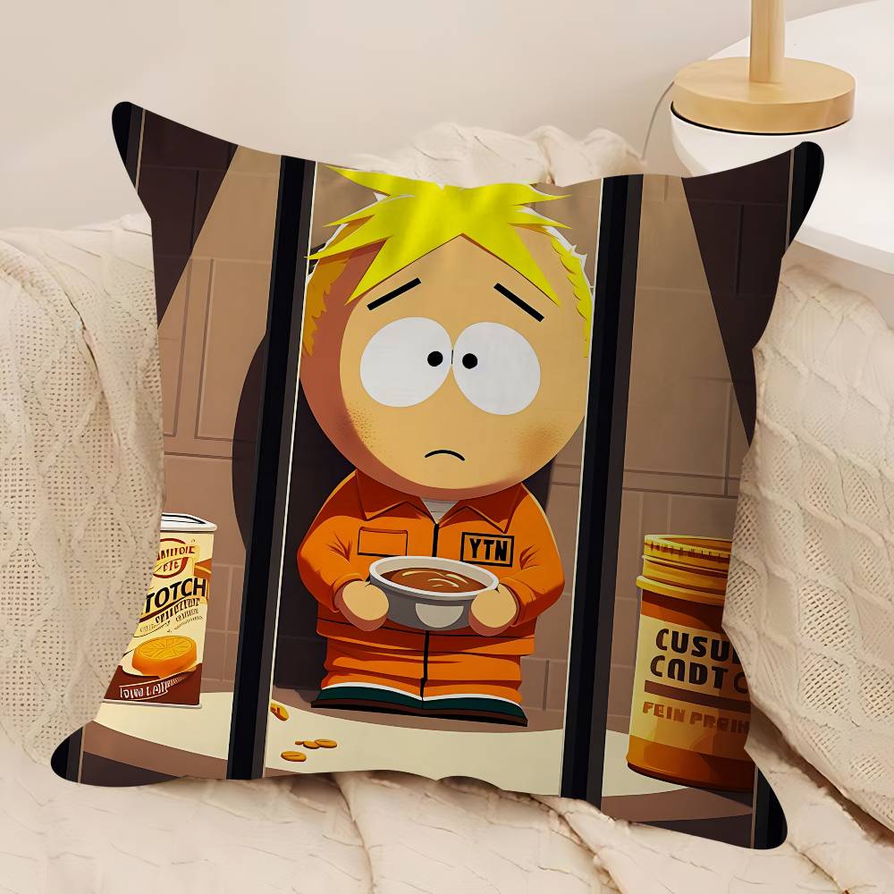 Anime South Park Butters Pillow Cover Sofa Cushion Cover Home Room Decoration Children Gift