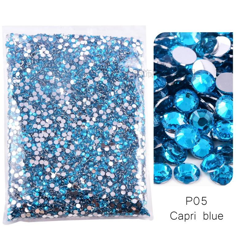 Diy Mobile Phone Jewelry Accessories Decorative Nail Art Creative Accessories Silver Plated Flat Bottom Resin