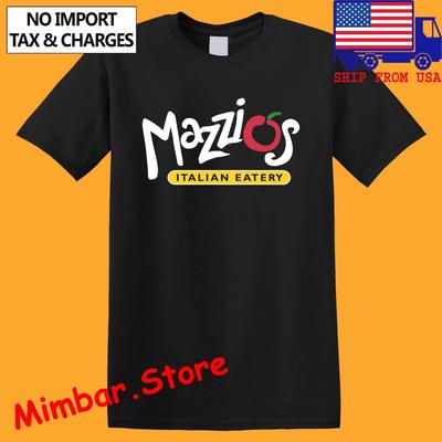 Mazzio’s Italian Eatery Zio’s Italian Kitchen Men's Black Size S-5XL