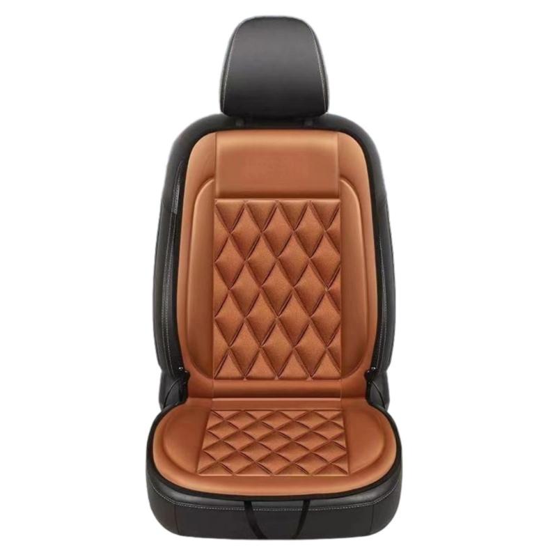 Quick Heat 12V Automotive Cushion Breathable Cotton Construction Anti Slip Base Winter Comfort Rapid Warmth Technology