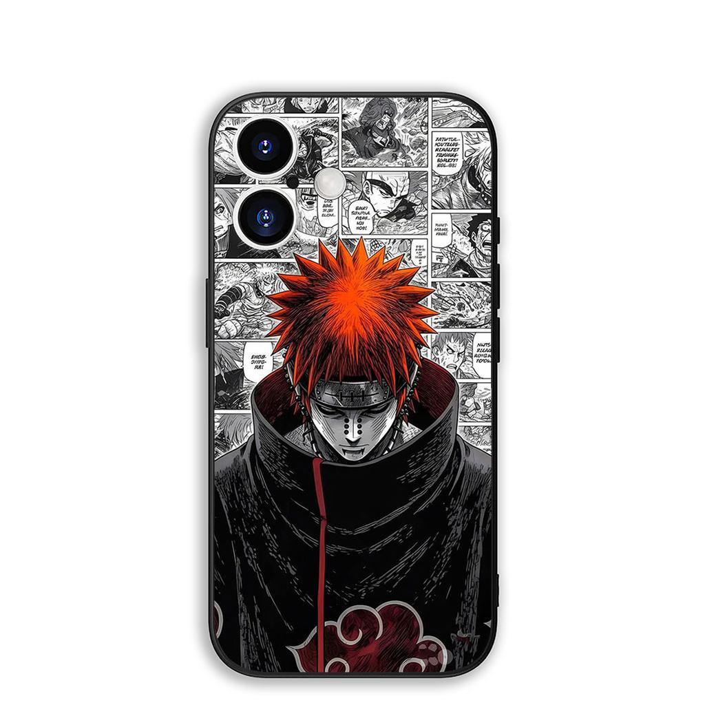 Cover for Xiaomi Redmi 15 15C 14C 8A A4 A5 Note 8 7 14 Pro + 8T 14S Protective Phone Case Uchiha Itachi Narutos Akatsuki Pain