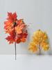 Thanksgiving Decoration: Artificial Maple Leaves, Pumpkins, Acorns & Berries