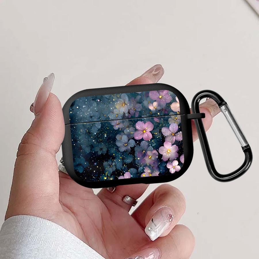 Shining Flowers Case For Airpods Pro Pro2 3 Pro3 1 2 4 Earphone Cases Cover