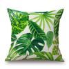 Pillowcases Flowers Grass Leaves Pillow Case Cushion Cover Sofa Home Decor