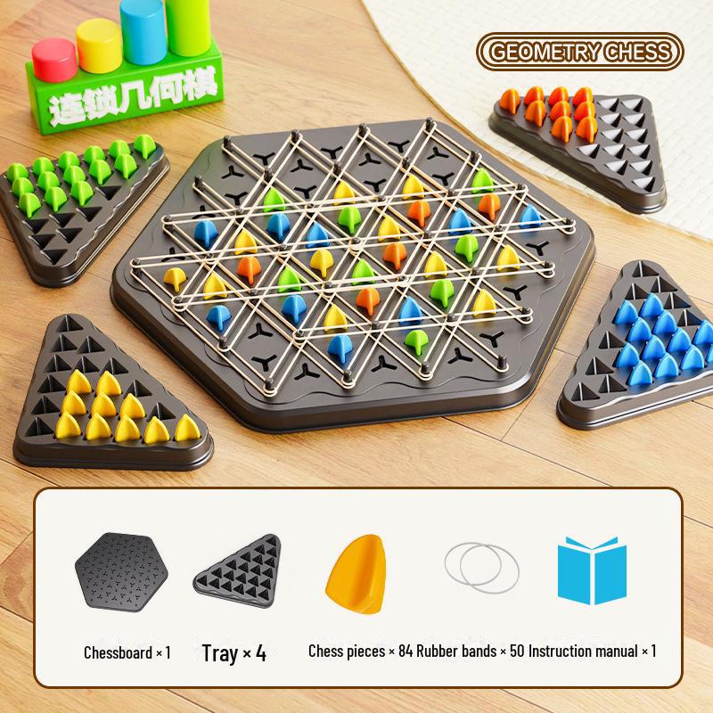 Multiplayer Interactive Chess Puzzle Desktop Toy