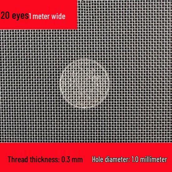 304 Edelstahlgewebe, 6-500 Maschen, Industrielles verdicktes Metalldrahtfilter.