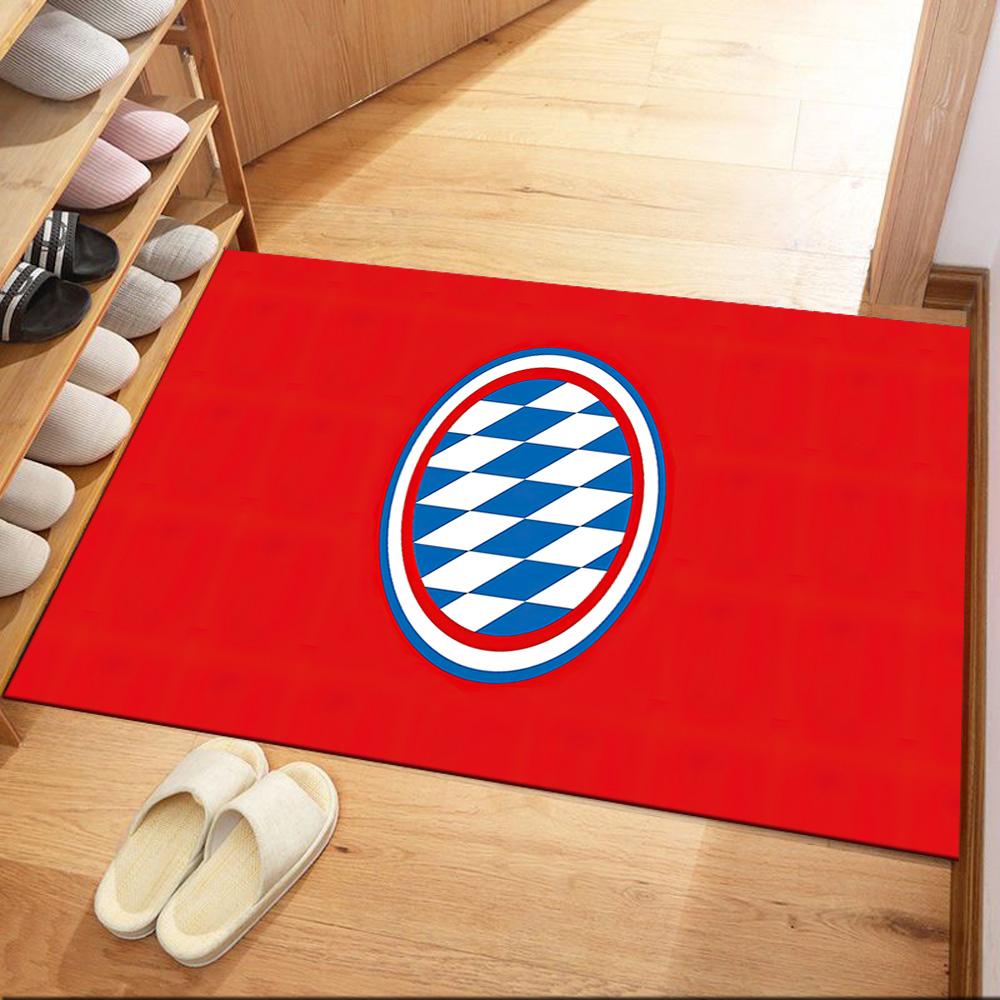 Bayern Munich Floor Rug Office Rug Perfect for Bedrooms Balcony Game Room Entryway Antislip Carpet Decorate Offices
