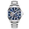 Seukolpion 42Mm Skeleton Automatic Metal Watch Sp3375M-Bu