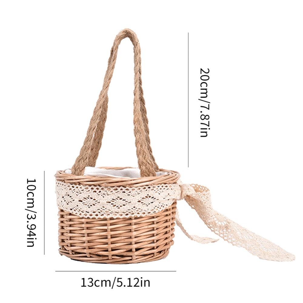 

Корзина для дома, плетеная ротангом, корзина из ротанга