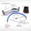 76mm Auto Umgerüstet Winter Pilzkopf Luftfilter Ansaugrohr Filter High Flow Hoch Kaltluftfilter Aluminium Rohr Kit